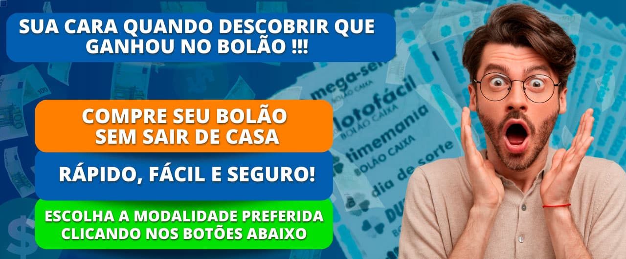 Mestre do Bolão vende bolões oficiais da Caixa pelo WhatsApp para